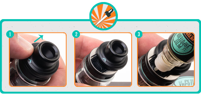 Remplissage du Clearomiseur Z Subohm 5 LPV Edition